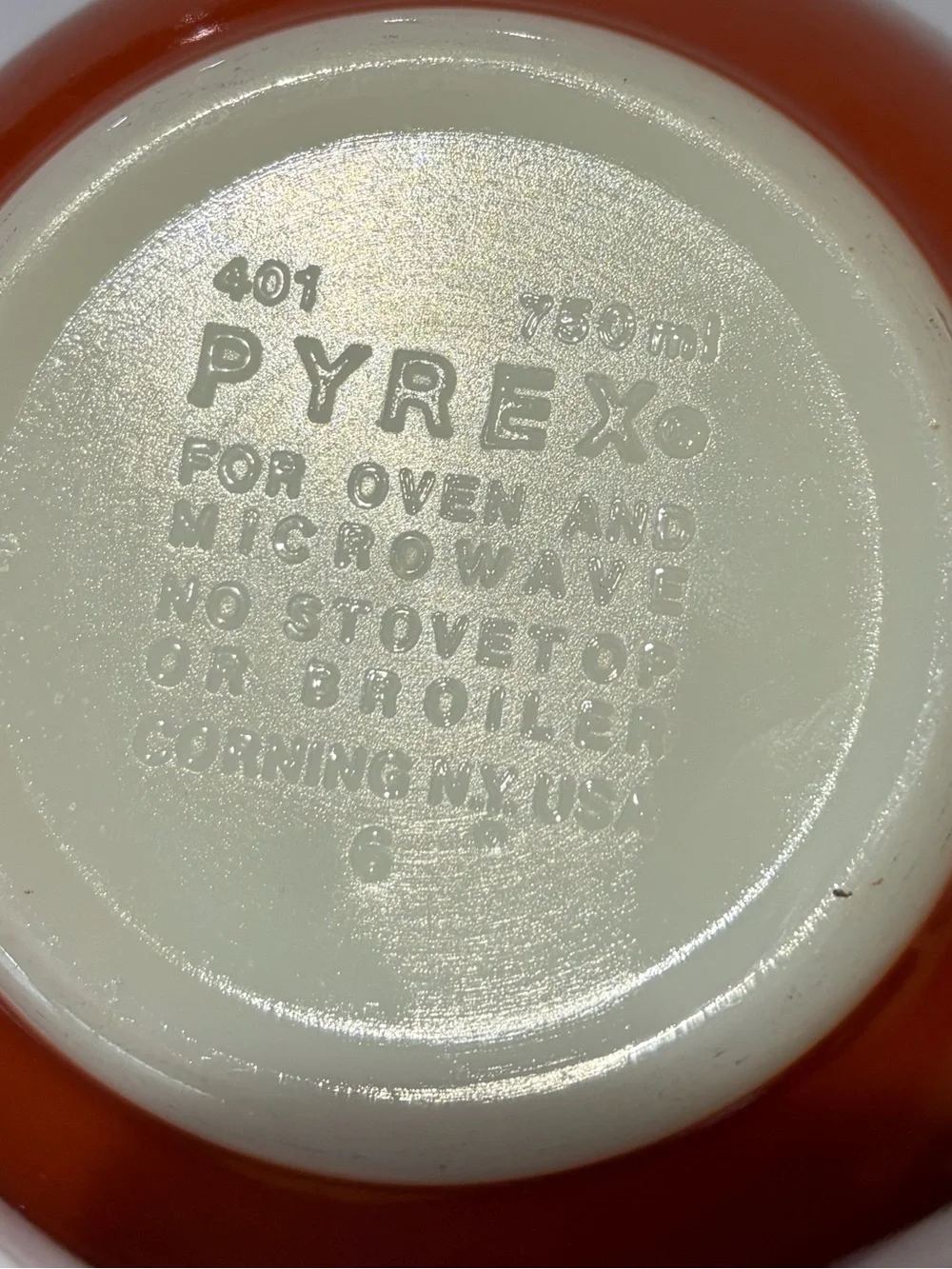 Pyrex Wheat Harvest 401 Mixing Bowl